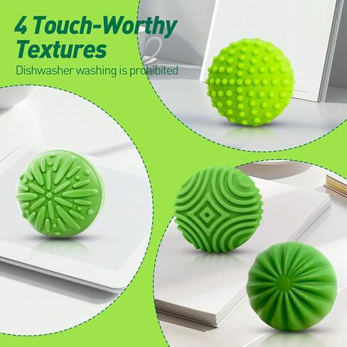 تململ ألعاب كرات الإجهاد المغناطيسي للبالغين المراهقين- 8pcs لعبة تخفيف الإجهاد السيليكون الحسية | لعبة الأصابع الأسطوانة لزينة المكتب ، هدية | 4 قوام ممتعة مغناطيس كبير مع مربع منظم (لافندر) in Kuwait