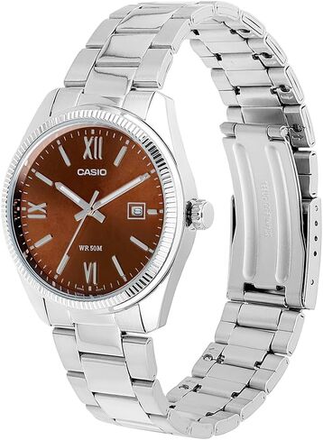 Casio Casual Watch MTP-1302DD-5AVDF ، الأحمر ، الحديث in Saudi Arabia