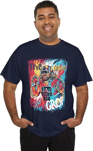 Macho Man Randy Savage OOh Yeah The Cream of The Crop Vintage Wrestling T-Shirt Tee Shirt in Saudi Arabia