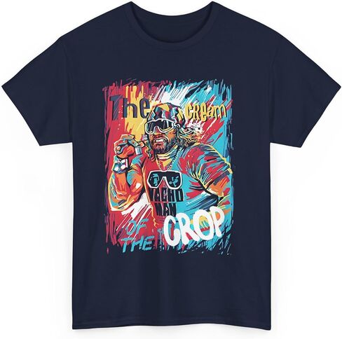 Macho Man Randy Savage OOh Yeah The Cream of The Crop Vintage Wrestling T-Shirt Tee Shirt in Saudi Arabia
