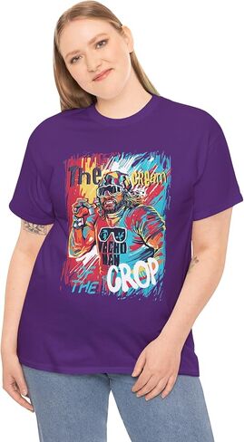 Macho Man Randy Savage OOh Yeah The Cream of The Crop Vintage Wrestling T-Shirt Tee Shirt in Saudi Arabia