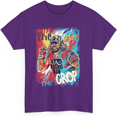 Macho Man Randy Savage OOh Yeah The Cream of The Crop Vintage Wrestling T-Shirt Tee Shirt in Saudi Arabia
