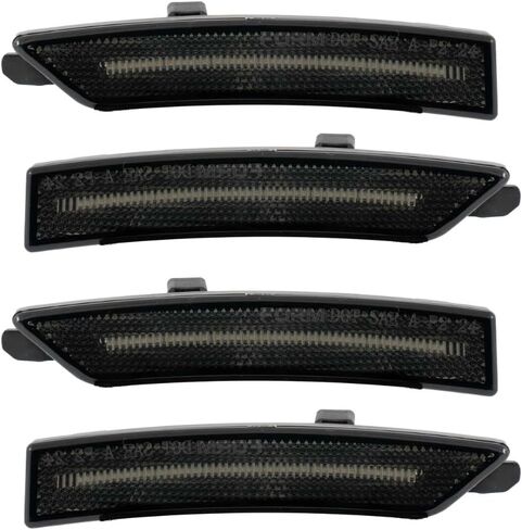 LED Sidemarkers compatible with Ford Mustang 2024-2025, Smoked in Saudi Arabia