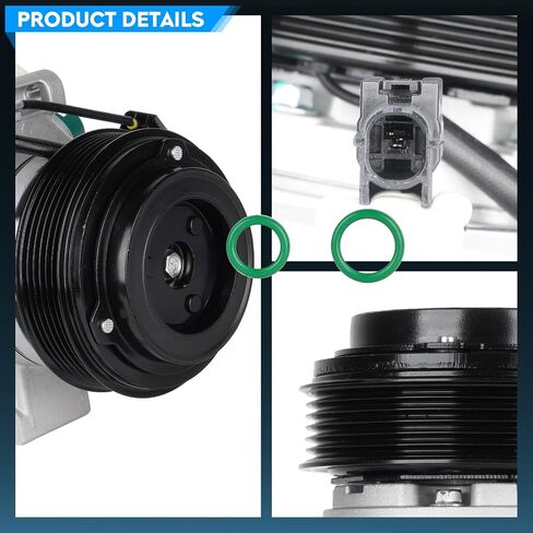 TadaMark Air Conditioner AC Compressor with Clutch Clutch Compatible with Mazda 3 2014-2018, Mazda 3 Sport 2014-2018, CX-5 2.0L 2014-2015, CX-5 2.5L 2014-2020 in Saudi Arabia