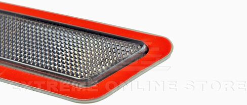 Extreme Online Store Replacement For 2012-2015 BMW F30 F31 3-Series BASE Bumper Model | Factory Style Front Bumper Fender Reflector Side Marker Lights Turn Signal Lamps (Crystal Smoke) in Saudi Arabia