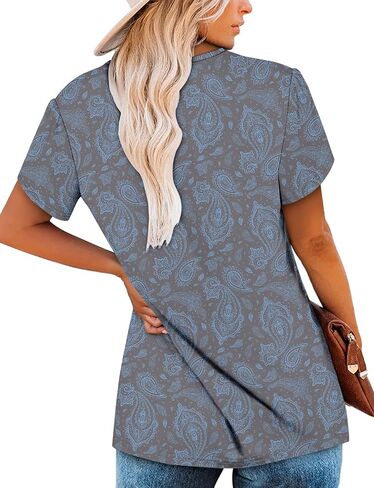 Angerella Women Tunic Tops Dary Disy Summer Summer Shorts Shorts Floral Fit Lit in Kuwait