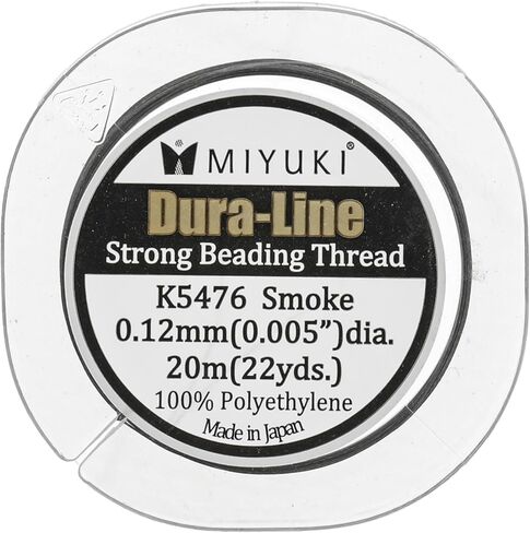 Miyuki Dura-line Strong Beading Thread - 50m (Crystal, 0.12mm) in Kuwait