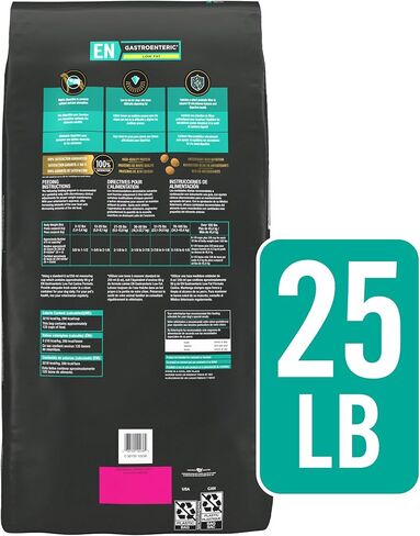 Purina Pro Plan الوجبات البيطرية en المعدة المنخفضة الدهون الدهون الصيغة الكلب وصفة جافة الكلب - حقيبة 6 رطل. in Kuwait