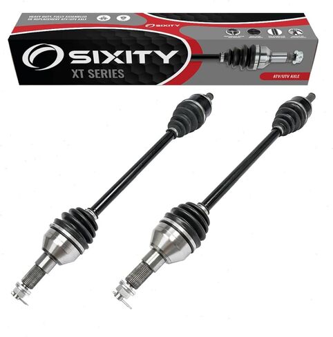2 PC Sixity XT الأمامية اليسرى المحاور اليمنى متوافقة مع Kawasaki KRF1000 Teryx KRX 1000 خاص الإصدار KRX1000 2020-2021 in Saudi Arabia