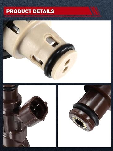 FJ585 Fuel Injectors 6PCS V6 3.4L Only For Toyota 4Runner 1999 2000 2001 2002,Tacoma 1999 2000 2001 2002 2003 2004,Tundra 2000 2001 2002 2003 2004,2320962040 2325062040 in Saudi Arabia