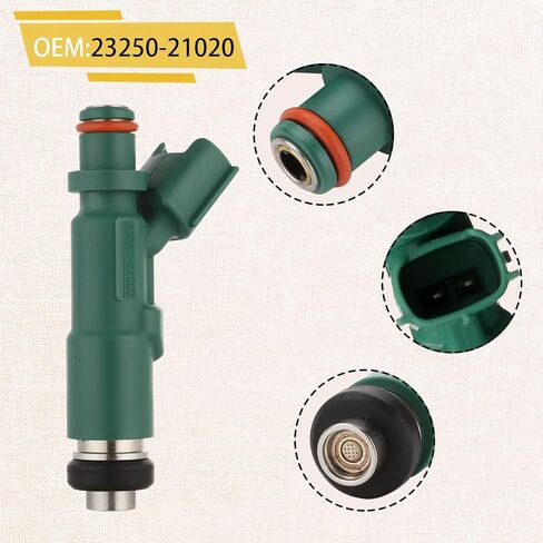 2001-2009 1NZ-FXE 1.5L Fuel Injectors,Compatible with/Toyota 1.5 Prius Echo 2001-2009,Compatible with/Scion xA xB 2004-2006 |12 Holes| |Set of 4| |#23250-21020| in Saudi Arabia