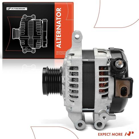 A-Premium Colliator متوافق مع Toyota Camry 2018-2023 2.5L ، RAV4 2019-2022 2.5L ، Corolla 2019-2022 2.0L ، Avalon 2021 2.5L ، 12V 100A 6-GROOVE DECOUPLER PROLLEY ، استبدال# 27060-250101010 in Saudi Arabia