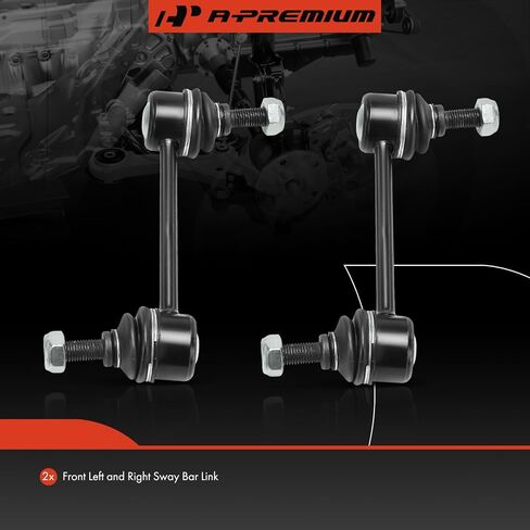 A-Premium 2 X Bar Bar Rinks Bar Rinks Stabilizer Bar ، متوافقة مع Ford Edge 2011-2014 و Lincoln MKX 2011-2015 in Saudi Arabia