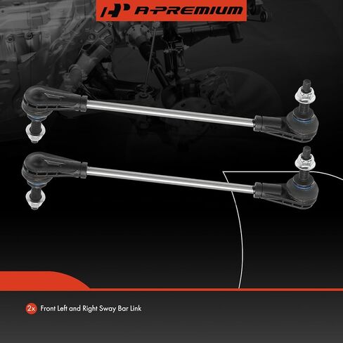 A-Premium 2 x Front Sway Bar Links Stabilizer Bar Links, Compatible with Chevrolet Equinox 2018-2024 & GMC Terrain 2018-2024 in Saudi Arabia