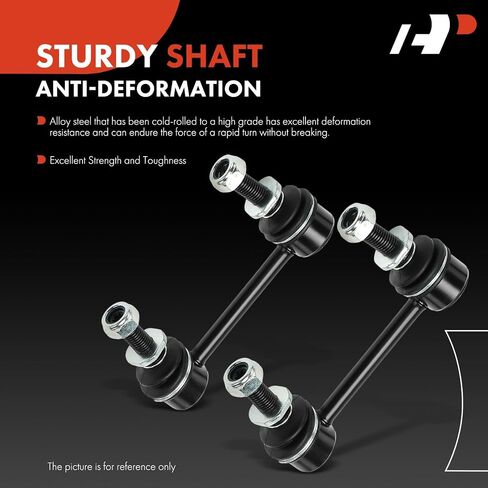 A-Premium 2 x Rear Sway Bar Links Stabilizer Bar Links, Compatible with Toyota Highlander 2014-2024 & Lexus RX350 2010-2024, RX350L/RX450hL 2018-2022, RX450h 2010-2022, GS F 2016-2020, RC F 2015-2024 in Saudi Arabia