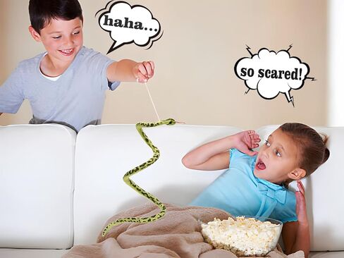 HWD 3.6 ft Long Soft Snake Dolls, Cute Stuffed Animals Plush Pranks Spoof Stuff Toys, Gifts for Kids, Children, Birthday, Halloween, Christmas, Home Decoration (Yellow) in Kuwait