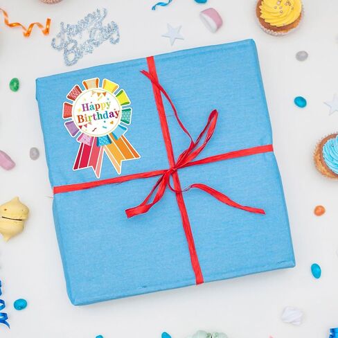Happy Birthday Badge Stickers for Kids - 240 Pcs It's My Birthday Stickers for Teachers Students Home Classroom Birthday Party Decoration in Kuwait