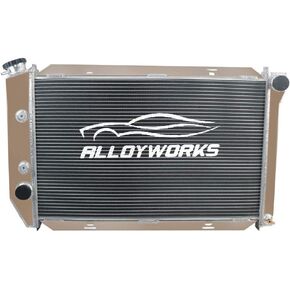 ALLOYWORKS 3 Row Core Aluminum Radiator For 1971-1973 Ford Mustang Cougar / 70-1971 Ford Gran Torino/Ranchero/Mercury Montego / 1969-71 Ford Galaxie/Ford Country Sedan/Squire in Saudi Arabia