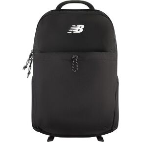 New Balance Essentials Laptop Backpack, Casual Commuter Travel Bag for Men and Women, Black, 17.5 Inches in Saudi Arabia