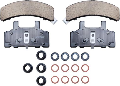 Detroit Axle - Front Brake Kit for Chevrolet GMC Tahoe Yukon Express Savana 1500 C1500 Suburban 2WD Front Brake Rotors Ceramic Pads Brakes in Saudi Arabia