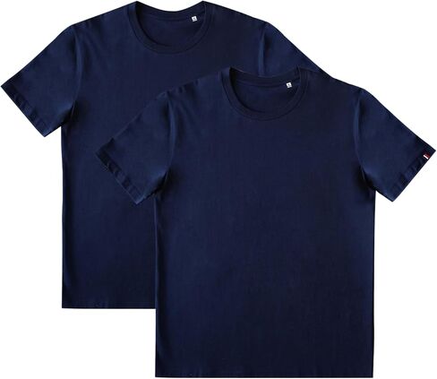 Raven & Finch, 1 and 2 Pack, Men's Short Sleeve Crew Neck T-Shirt, S - 2XL in Saudi Arabia