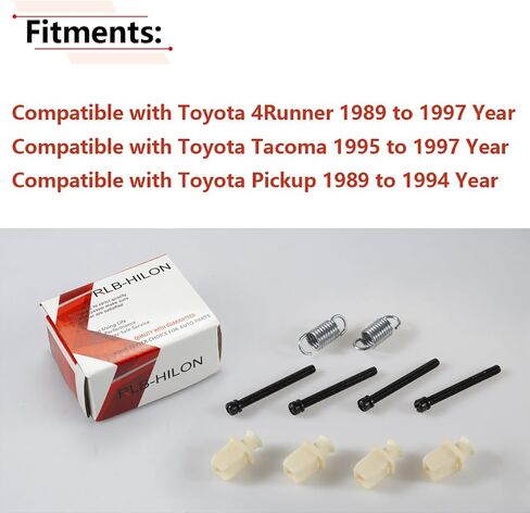 RLB-Hilon Headlon Ferlight Kit Kit Springs متوافق مع طراز Toyota ، لـ 4Runner من 1989 إلى 1997 ، من أجل Tacoma 95 96 97 سنة ، لاستلام من 1989 إلى 1994 سنة in Saudi Arabia