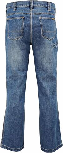 DEWALT Grayling Men's Stretch Fit, Denim, Boot Cut Work Pants in Saudi Arabia