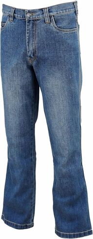 DEWALT Grayling Men's Stretch Fit, Denim, Boot Cut Work Pants in Saudi Arabia