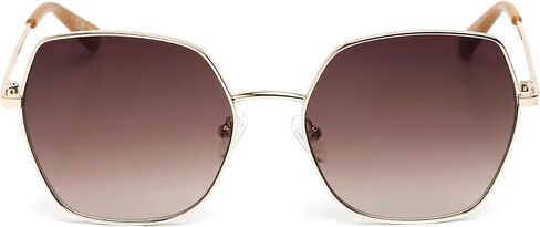 Women's Metal Sun Glasses Oval Sunglasses in Saudi Arabia