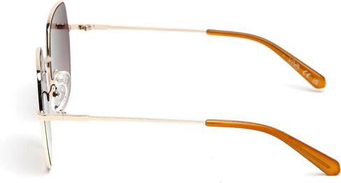Women's Metal Sun Glasses Oval Sunglasses in Saudi Arabia