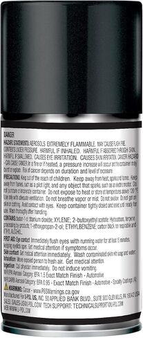 U-POL Expert Color, For Toyota/Lexus 204, Automotive Spray Paint, Professional Grade, Long-Lasting, Easy-To-Use, Black Metallic in Saudi Arabia