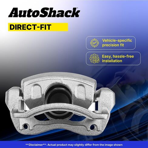 Autoshack الأمامي اليمين أو مجموعة الفرجار الفرامل اليسرى مع استبدال القوس لجيب Liberty Wrangler JK Dodge Grand Caravan Nitro Chrysler Town & Country 4WD سائق أو فريق الركاب BC3074 in Saudi Arabia