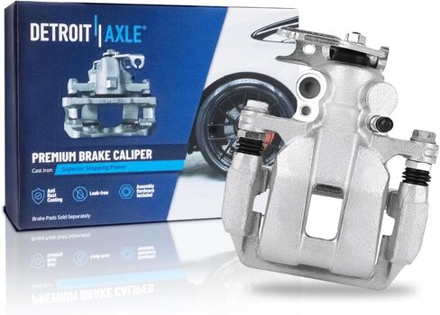 Detroit Axle - الفرجار الخلفي الأيمن للفرامل لعام 2013-2017 هوندا أكورد ، الفرجار الفرامل قرص الجانبي مع قوس 2014 2015 2016 in Saudi Arabia