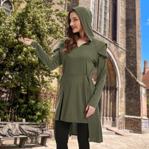 ملابس من العصور الوسطى نساء عصر النهضة الساحرة زي فايكنغ القوطية تأثيري لجميع القديسين in Kuwait