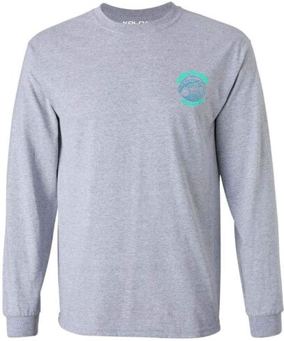 Koloa Surf Mens Surf Break Logo Tee Long Sleve Cotton Tee في العادية والكبيرة والطول in Saudi Arabia