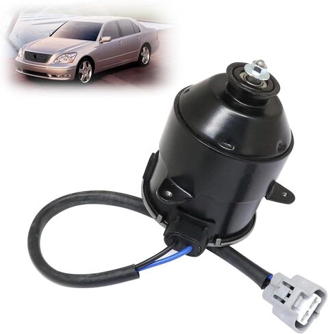 GXARTS Radiator Cooling Fan Motor Driver Side Replace 16363-50030 Compatible with Lexus LS430 4.3L 2001 2002 2003 2004 2025 2006 Left Radiator Fan Motor in Saudi Arabia