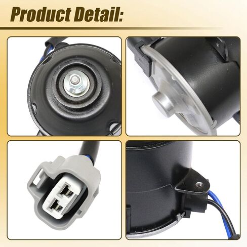 GXARTS Radiator Cooling Fan Motor Driver Side Replace 16363-50030 Compatible with Lexus LS430 4.3L 2001 2002 2003 2004 2025 2006 Left Radiator Fan Motor in Saudi Arabia
