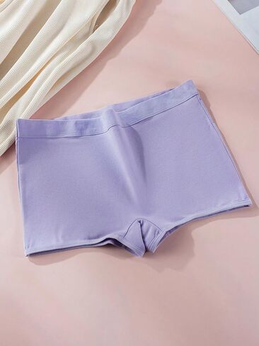SHENHE Women's 3 Pack Boyshort Underwear Soft Stretch Mid Rise Full Coverage Boxer Brief Panties in Saudi Arabia
