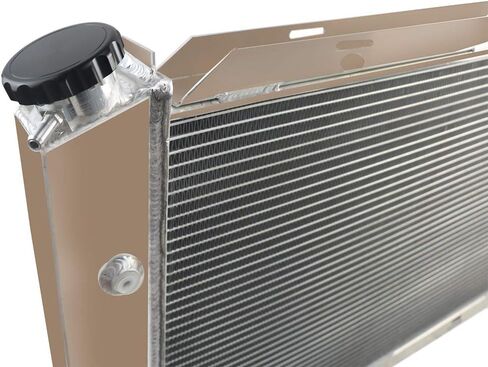 Alloyworks 3 Row Core Core Aluminiatiatiator لعام 1971-1973 فورد موستانج كوغار/70-1971 فورد جران تورينو/رانشيرو/ميركوري مونتيغو/1969-71 فورد جالاكسي/فورد كاونتي سيدان/سكوير in Saudi Arabia