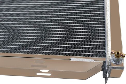 Alloyworks 3 Row Core Core Aluminiatiatiator لعام 1971-1973 فورد موستانج كوغار/70-1971 فورد جران تورينو/رانشيرو/ميركوري مونتيغو/1969-71 فورد جالاكسي/فورد كاونتي سيدان/سكوير in Saudi Arabia