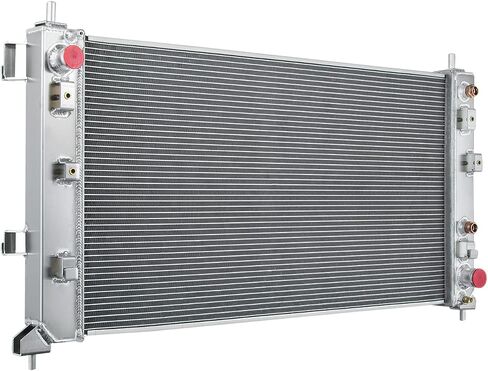 ALLOYWORKS Aluminum Radiator For Chevy Silverado GMC Sierra 1500 4.3L 5.3L 6.2L 2019 2020 2021, 3 Row Radiador Aluminum Radiators in Saudi Arabia