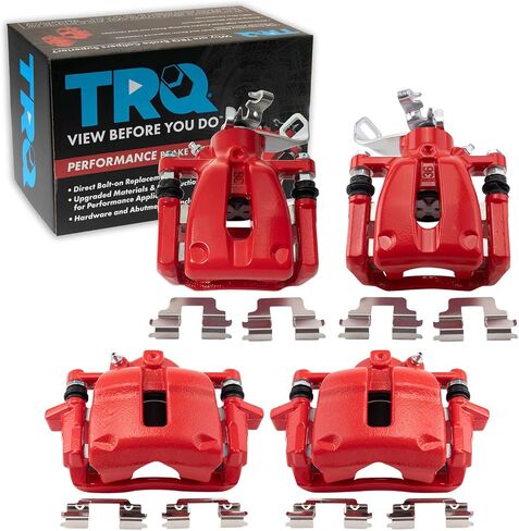 TRQ Brake الفرجار مجموعة الأداء متوافق مع 2009-2013 Mini Cooper in Saudi Arabia