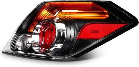 FINDAUTO Taillight Assembly for 2007 2008 2009 2010 2011 2012 for Nissan Altima Sedan Pair Tail lights Black Housing Red in Saudi Arabia