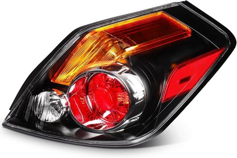 FINDAUTO Taillight Assembly for 2007 2008 2009 2010 2011 2012 for Nissan Altima Sedan Pair Tail lights Black Housing Red in Saudi Arabia