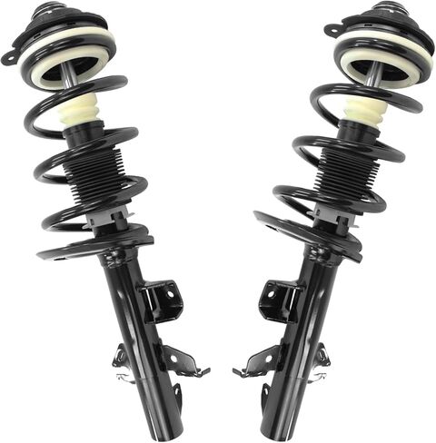 Detroit Axle - FWD 2PC Struts for Jeep Cherokee 2014-2022 ، Struts with Coil Spring Assembly 2015 2016 2018 2018 2019 in Saudi Arabia