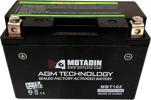 AGM Battery Compatible With Yamaha RAPTOR 700R YFM700R 2011-2022 / RAPTOR 700R SE 2013-2022 in Saudi Arabia