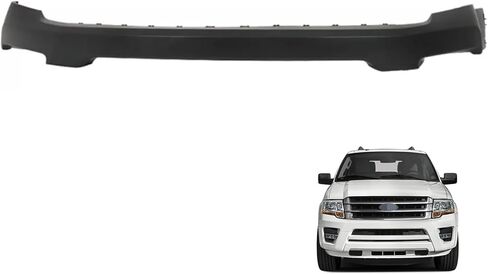 Expedition Front Bumper Cover Upper Lower Compatible with 2015 2016 2017 F-o-r-d Expedition EL/King Ranch/Limited/XLT 3.5L FO1015124 FO1014119 in Kuwait