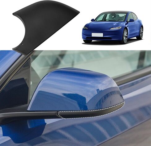 غطاء المرآة السفلي للملحقات Tesla Model 3 2017-2024 ، غطاء قاعدة مرآة منخفضة (الراكب الأيمن) in Saudi Arabia