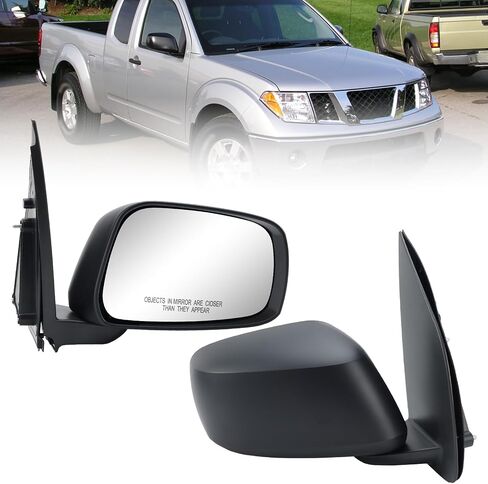 Right Passenger Side Mirror Compatible with Nissan Frontier 2005-2021 Power Manual Folding Non-Heated in Kuwait