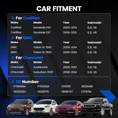 E3797M مجموعة مضخة الوقود E3797M متوافقة مع شيفروليه سوبربان 1500 ، Avalanche V8 5.3L ، متوافق مع GMC Yukon XL 1500 V8 5.3L 6.2L ، Escalade ESV V8 6.2L ، يحل محل P76699M in Saudi Arabia